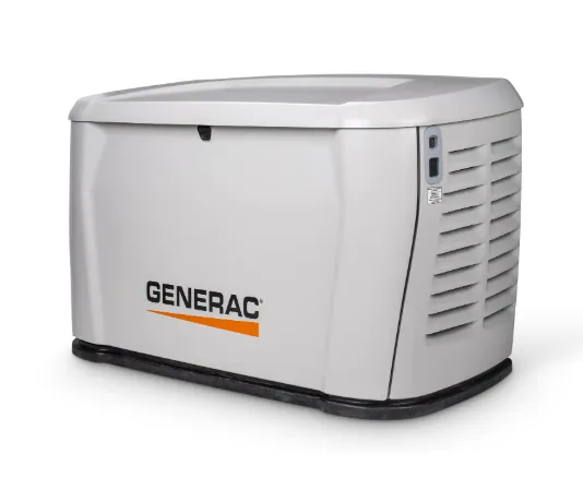 Residential standby generator equipment for a professional installation